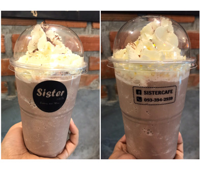 PET 18oz, Sister Cafe'